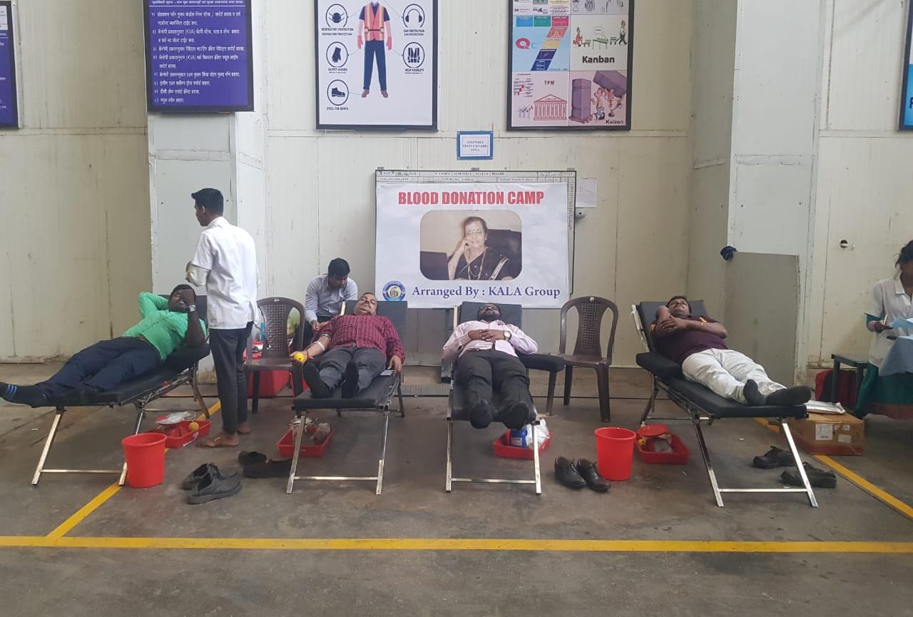 Blood donation camp