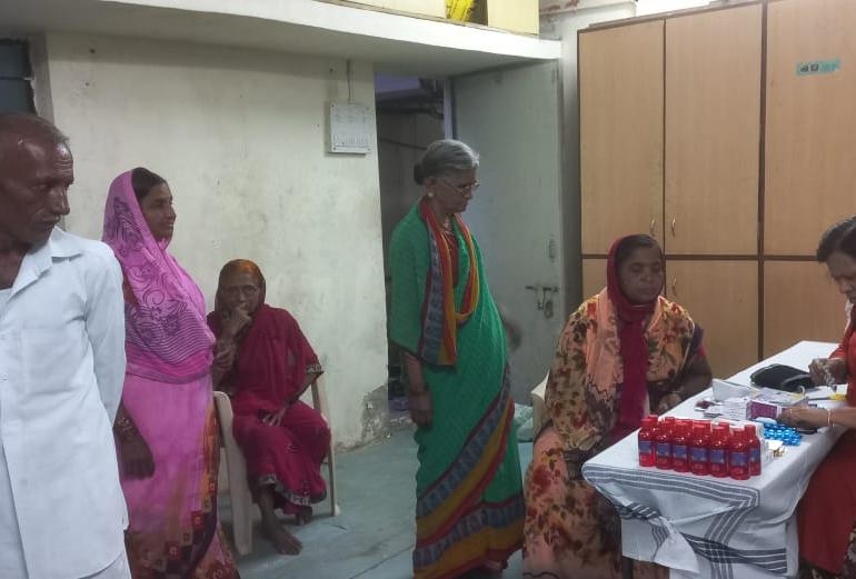 Varkari health camp