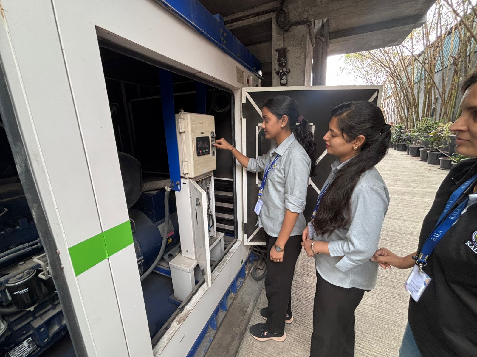 Genset commissioning
