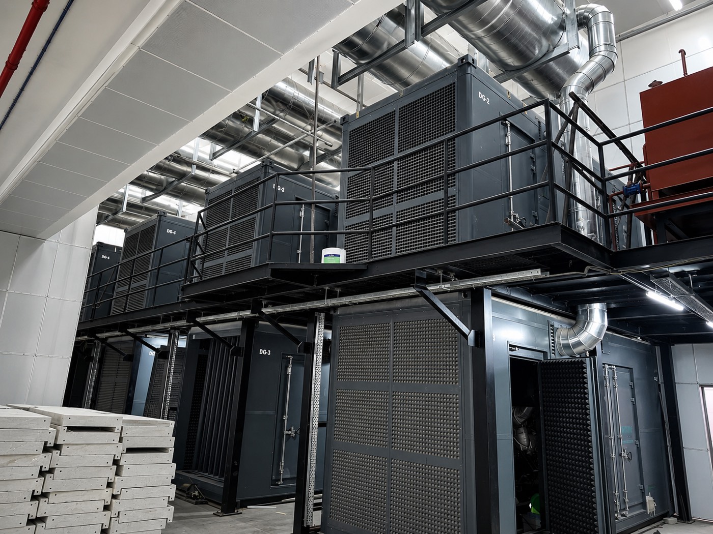 4 × 2500 kVA Optiprime installed for AP4 Tech Park at Wagholi, Pune