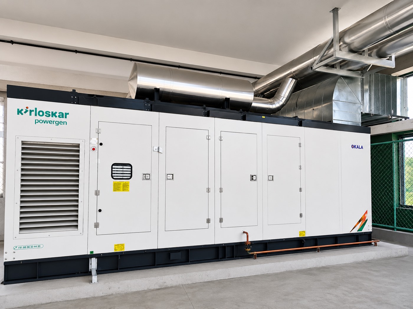 2 × 1250 kVA installed for Symbiosis at Lavale, Pune